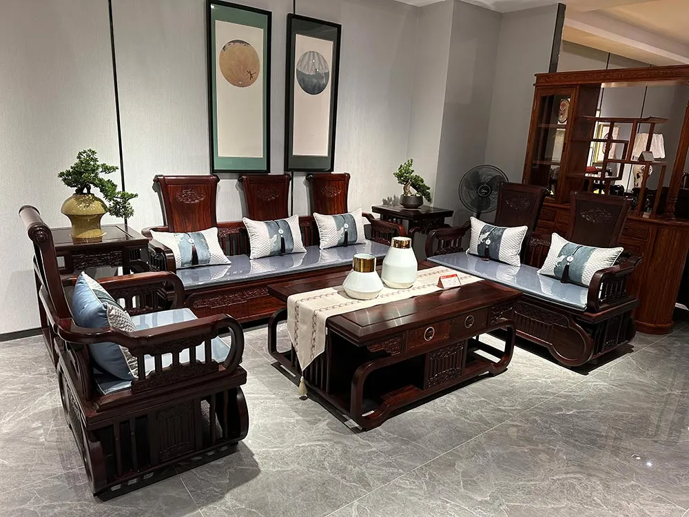 Apa cara pangopènan saka gaya kayu sofa cina sing anyar?