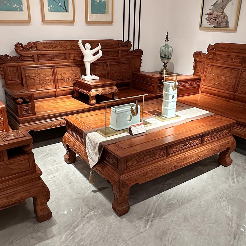 Set Sofa Furniture Kayu Solid
