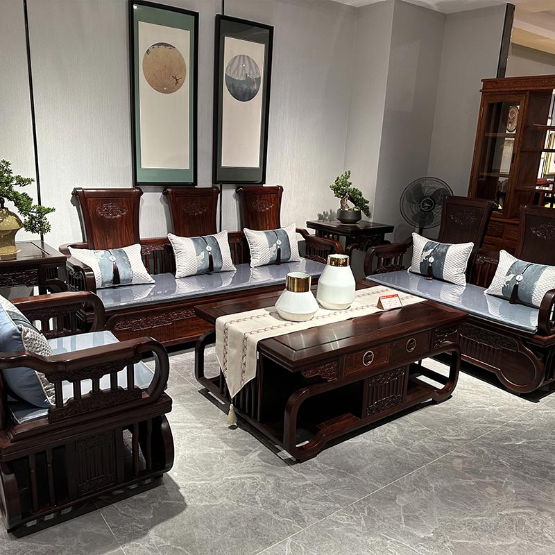 Sofa Kayu Solid Gaya Cina Anyar